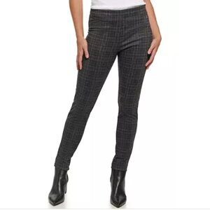 NWOT Calvin Klein Modern Essentials Pull-On Plaid Pants